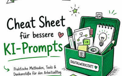 Aus der Digitalwerkstatt-Toolbox: Cheat-Sheet für bessere KI-Prompts